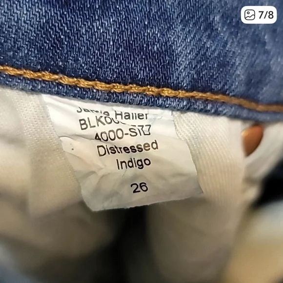 Jamie Haller The Kenickie Jean, Size 26 SOLD OUT - Picture 8 of 8